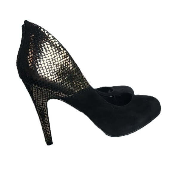 🔥 ALDO black and gold high heel shoes, size 38.5 - Picture 8 of 10